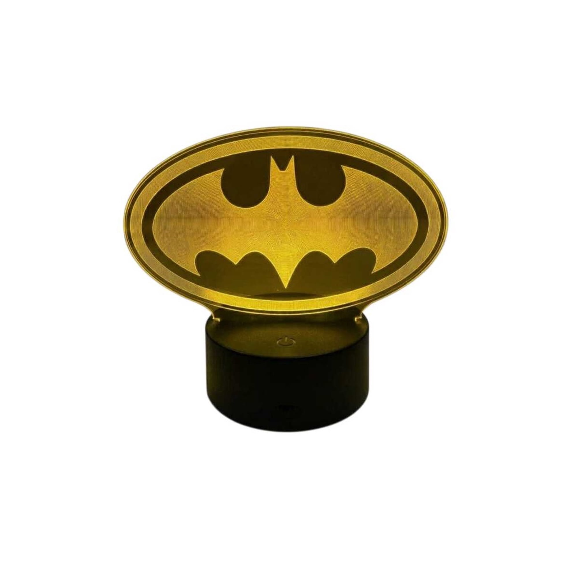 Lampara Ilusion 3d Batman Logo De 7 Colores, Base Touch