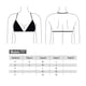 thumbnail image 3 of Bikini triangulo argolla central estampado turquesa, 3 of 3