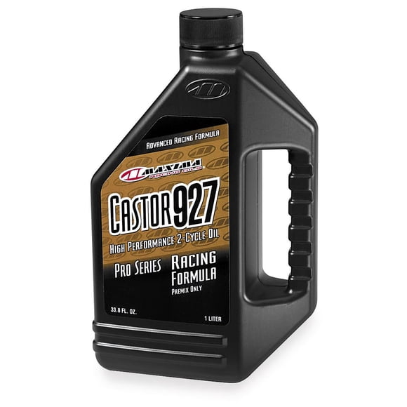 Aceite Maxima Castor 927 para mezcla previa de 2 tiempos Racing 1.89 L