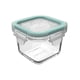 thumbnail image 1 of Contenedor Hermetico Allegra Vidrio 210mL Cuadrado Cocina, 1 of 3