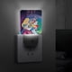 thumbnail image 4 of Alicia en el País de las Maravillas Luz nocturna LED con sensor de anochecer a amanecer para dormitorio, baño, pasillo, escaleras - Lámpara LED nocturna de enchufe, 0.5W - 1 pieza, 4 of 6
