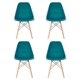 thumbnail image 1 of Pack 4 Sillas Plásticas Eames Dsw Petróleo, 1 of 5