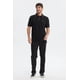 thumbnail image 4 of Polera Hombre Pique Dos Botónes Negro, 4 of 4