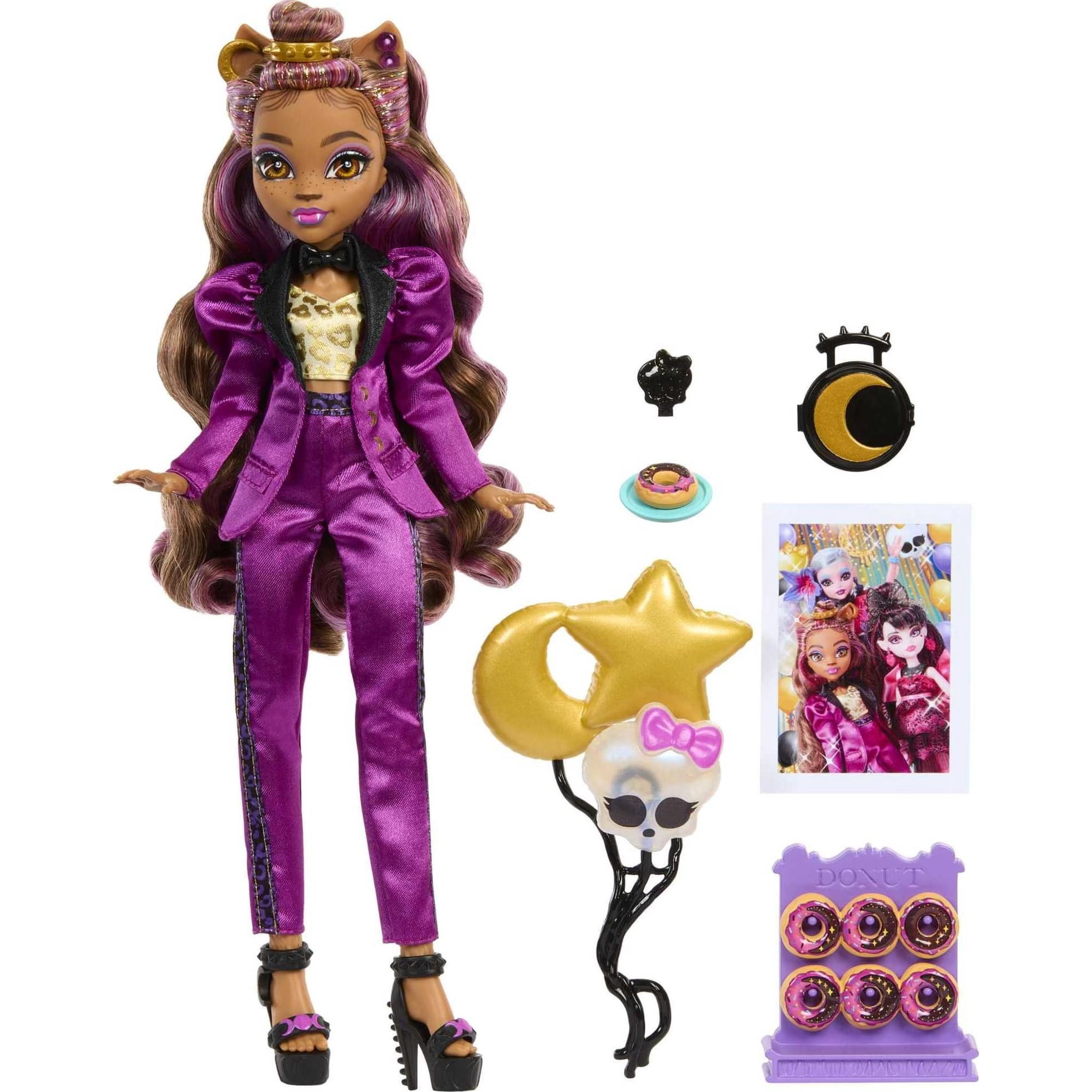 Muñeca De Moda Monster High Clawdeen Wolf Con Accesorios