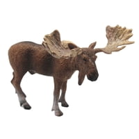 Bothyi - Estatuilla De Animales, Figura De Alce Realista Para Regalo De Pascua, Recuerdo De Fiesta, Mesa