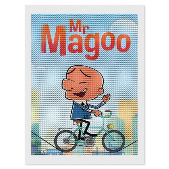Sr. Magoo Kits de Pintura de Diamantes para Adultos