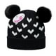 thumbnail image 2 of Gorro Invierno Infantil De Lana Diseño Corazones Unisex, 2 of 3