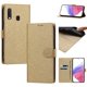 thumbnail image 3 of Cartera para Samsung Galaxy A20e con Bolsillo de Tarjetas, Dorado, 3 of 6