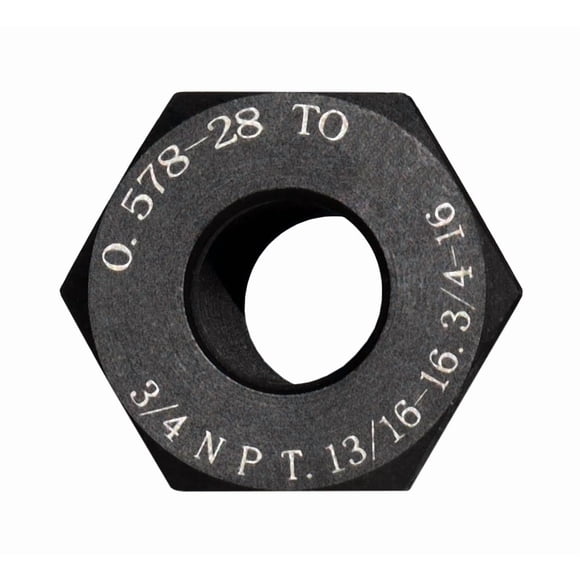 Tuercas K Kexuan .578-28 a 3/4 NPT, 13/16-16 y 3/4-16