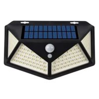 Factorynet - Foco Solar 114 Led Exterior Con Sensor De Movimiento