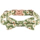 thumbnail image 2 of Collar de pajarita para perro, con diseño floral, ajustable y suave para gatos pequeños, medianos y grandes. Bonitos estampados de margaritas, cómodo collar de algodón con hebilla de metal, regalo dur, 2 of 6