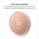 thumbnail image 2 of Termostato inteligente Google Nest programable Wifi color arena, 2 of 9