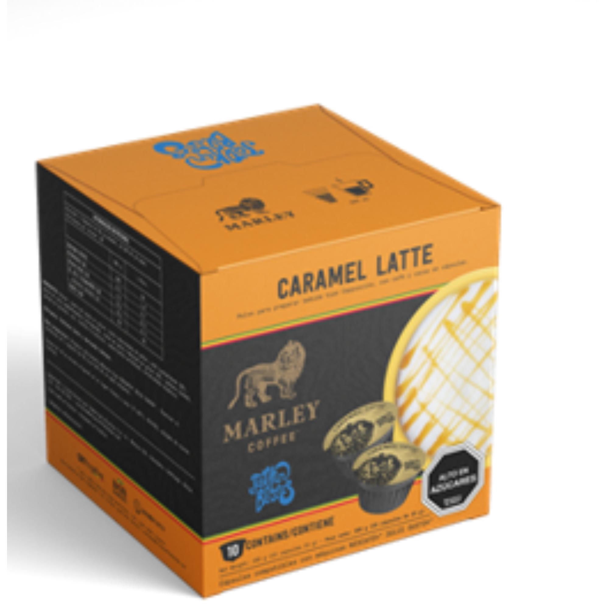 Café En Cápsulas Talkin Blues Caramel Latte 10 Un 150 g Marley Coffee