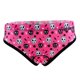 thumbnail image 4 of Ropa Interior De Ciclismo Para Mujer Pantalones Cortos De Montar En Bicicleta Acolchados En 3D L Pink Skull, 4 of 5