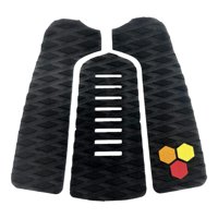 Magideal - 3 Almohadillas De Tracción Para Tabla De Surf, Almohadilla De Agarre Para La Cubierta Del Pie, Alfombrilla De Eva, Almohadilla De Tracción Antidesliza Negro