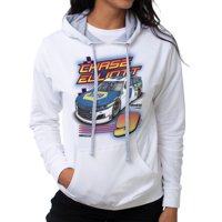 Sudadera Con Capucha Delsol Nascar Chase Elliot Blanco Mujer