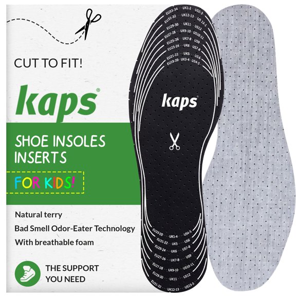 Plantillas para Zapatos Kaps Kids 23 cm Antiodorante Recortables