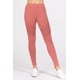 thumbnail image 1 of Saronite Pantalones de Punto Básicos con Pinzas y Largo Completo, Color Caqui (para Mujer), 1 of 3