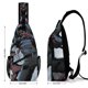 thumbnail image 2 of Blade Riñonera Bandolera con Estampado Integral para Hombres y Mujeres, Bolso Cruzado Gráfico de Tendencia, Mochila de Hombro Streetwear para Ciclismo y Deportes, Riñonera Versátil Casual, 2 of 6