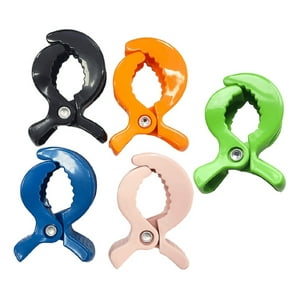 Genérico - Set 12 Pinzas Sujetadores Manta Carrito Proteger Bebe Lau