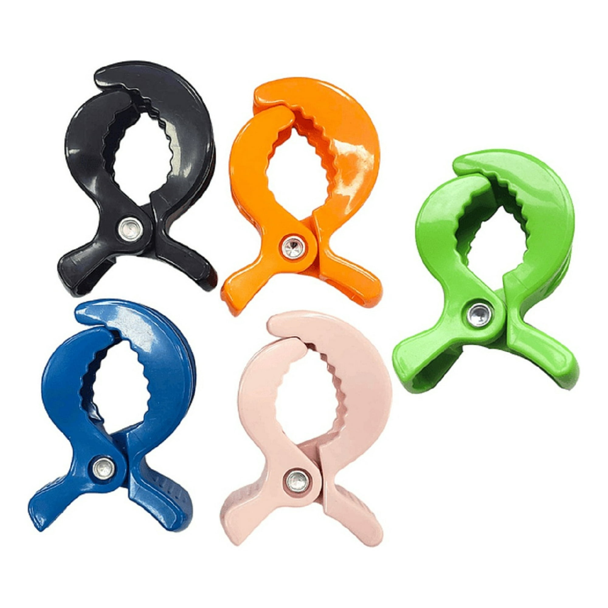 Genérico - Set 12 Pinzas Sujetadores Manta Carrito Proteger Bebe Lau