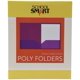 thumbnail image 2 of Folder escolar School Smart de polipropileno con 2 bolsillos, morado, paquete de 25, 2 of 9