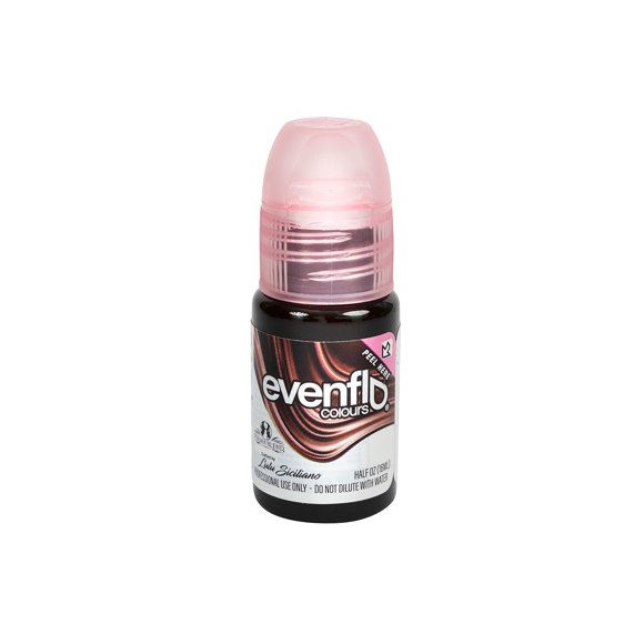 Tinta líquida Evenflo Colours 15 ml vegana negro cálido