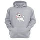 thumbnail image 1 of Polerón Canguro Gatos Aristócratas Gris Claro Talla Xl Unisex, 1 of 3