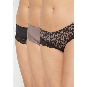Pack 3X Pantaleta Microfibra P314.15-Neg2 Kayser