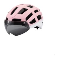 Magideal - Casco De Bicicleta Casco De Bicicleta A Prueba De Golpes Casco De Ciclismo,Cascos Deportivos Para Monopatín Patinaje En Línea Ciclismo Desplazamientos Rosa Blanco
