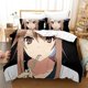 thumbnail image 1 of Okami-san and Her Seven Companions Bedding Set Boys Girls Twin Queen King Size Duvet Cover Pillowcase Bed boys AdultBed Sheets, 1 of 5