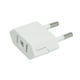 thumbnail image 1 of Enchufe Eléctrico Para Convertidor Europeo De La UE Ligero Para Viaje De Negocios, 1 of 5