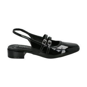 Zapato Mary Jane Mujer Negro Gala Police