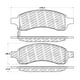 thumbnail image 2 of Pastillas Freno para auto Chevrolet Colorado 2004-2012 Delantero, 2 of 5