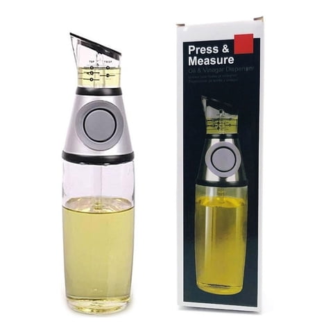 Genérico - Botella De Vidrio Para Cocina Dispensador Aceite Vinagre