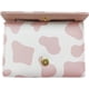 thumbnail image 3 of Cartera para mujer y niña, con estampado de vaca, de tres pliegues, de piel sintética, pequeña y delgada, con tarjetero y diseño de dibujos animados, color rosa, pequeña y bonita., 3 of 6