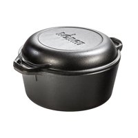 Hierro Fundido Presazonado Dutch Oven Lodge De 5 Litros Con Tapa De 10.25 Pulgadas