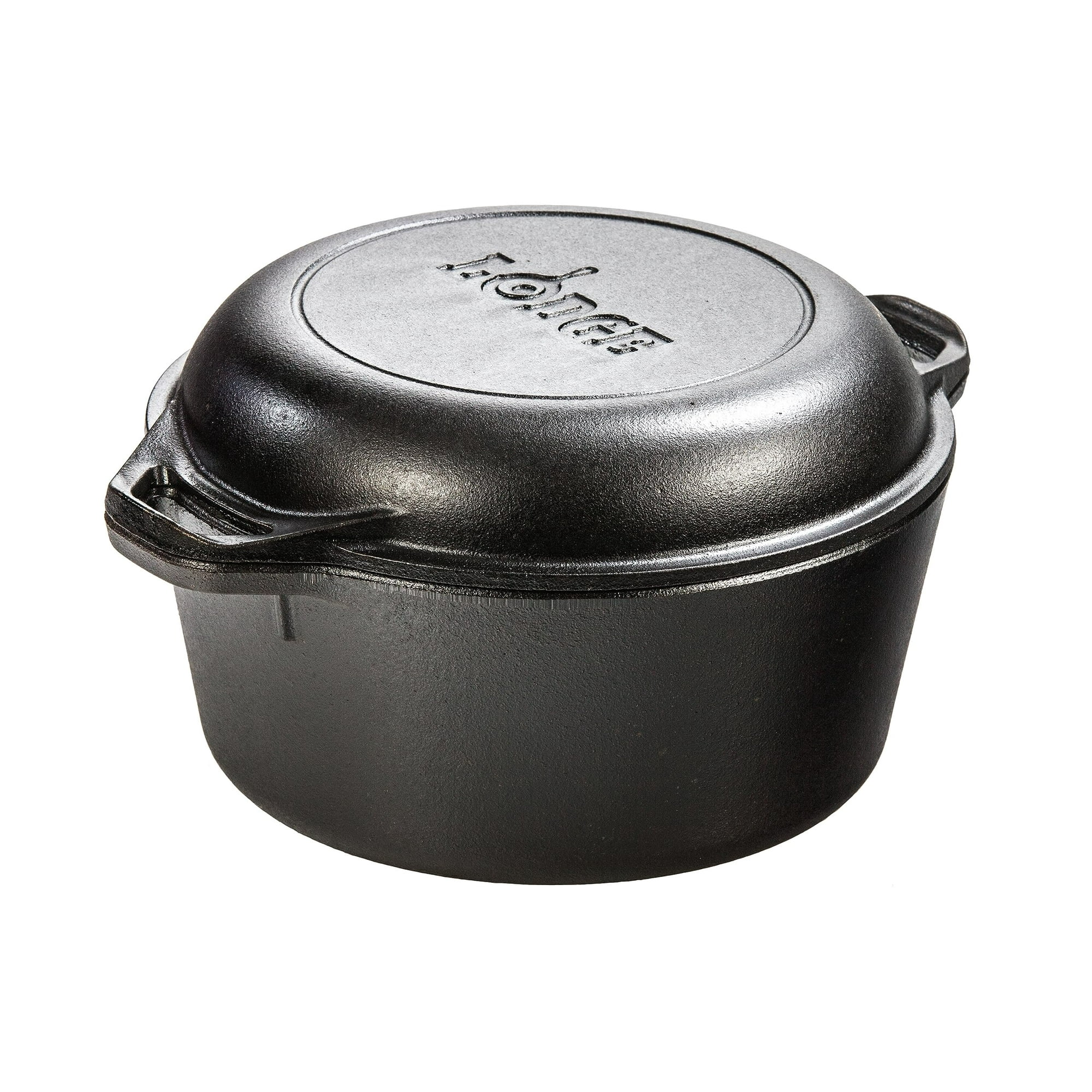 Hierro Fundido Presazonado Dutch Oven Lodge De 5 Litros Con Tapa De 10.25 Pulgadas