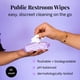 thumbnail image 5 of Kit de compresas menstruales Pixie de algodón orgánico para niñas con toallitas, 5 of 9