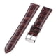 thumbnail image 1 of Correa De Reloj De Cuero Con Estampado De Grano De Cocodrilo En Relieve 22 Mm Bronce, 1 of 5