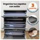 thumbnail image 2 of Mueble Zapatero Organizador Estante para Zapatos VTRIN gris Tamano Unico, 2 of 7