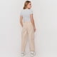 thumbnail image 3 of Pantalón Mujer Cargo Parachute Ajustable Beige Corona, 3 of 5