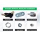 thumbnail image 4 of Cerradura tubular de leva Admiral Locks, llaves iguales, para compartimento de RV, 4 of 8