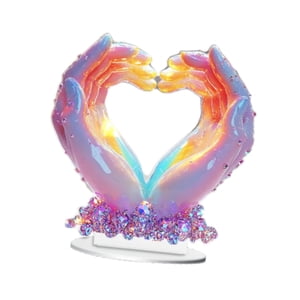 Bothyi - Amor Manos Escultura Moderna Mesa Ornamento Para Entrada Escritorio Sala De Estar