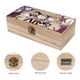 thumbnail image 3 of Hilda Caja Organizadora de Madera Rústica - Caja Decorativa Multifuncional para Escritorio, Hogar, Oficina, Joyas y Manualidades, 3 of 6