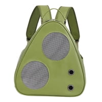 Ioensy - Mochila Porta Gatos Con Correa De Hombro Ajustable De Bolsillo Para Acampar Verde