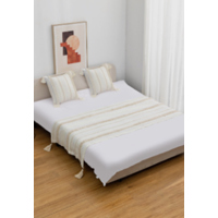 Tecnocasa - Piecera Bordada Crochet Con Funda 70X210Cm