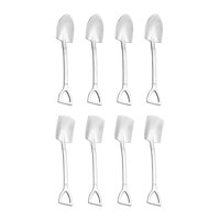 Bothyi - Cuchara Con Forma De Pala, Cuchara Para Café, Té, Cuchara Para Helado Para Cocina, 8 Piezas