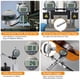 thumbnail image 5 of Indicador de dial digital Neoteck DTI, 1 pulgada/25,4 mm, gris plateado, 5 of 8