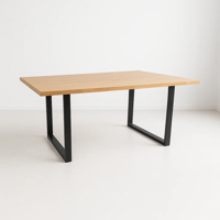 Klik Muebles - Mesa De Comedor Estilo Industrial 140X90 - Madera Clara